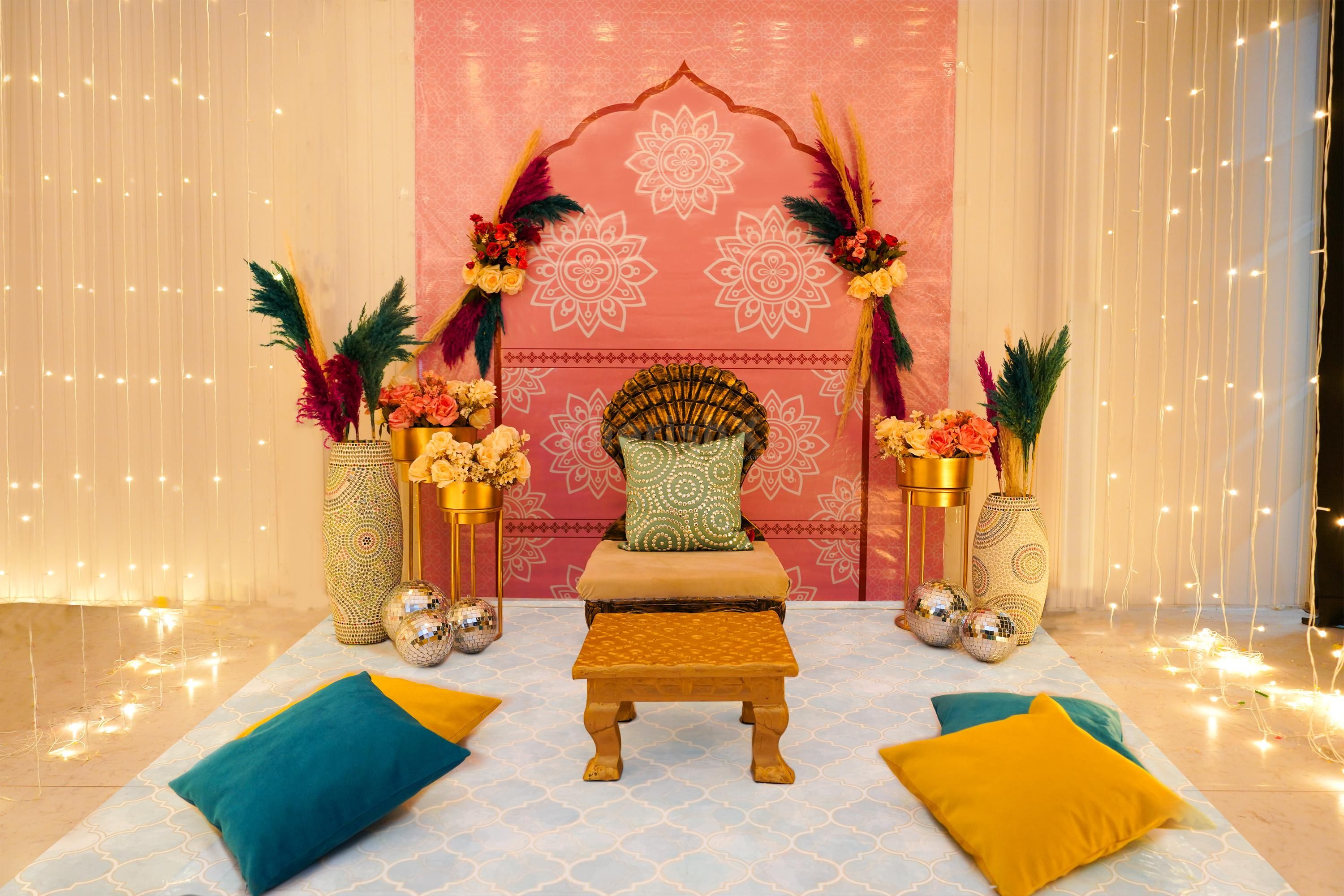 Haldi and Mehendi Decoration
